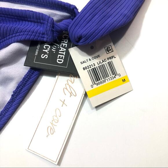 Salt+Cove Juniors Hipster Ribbed Swim Bottom - Picture 4 of 8